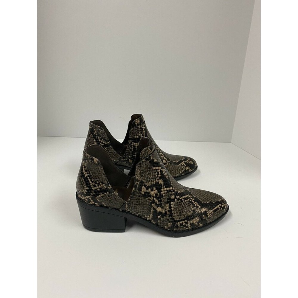 Fergalicious By Fergie Wilder Ankle Boots - Women's Size 5.5 Coffee